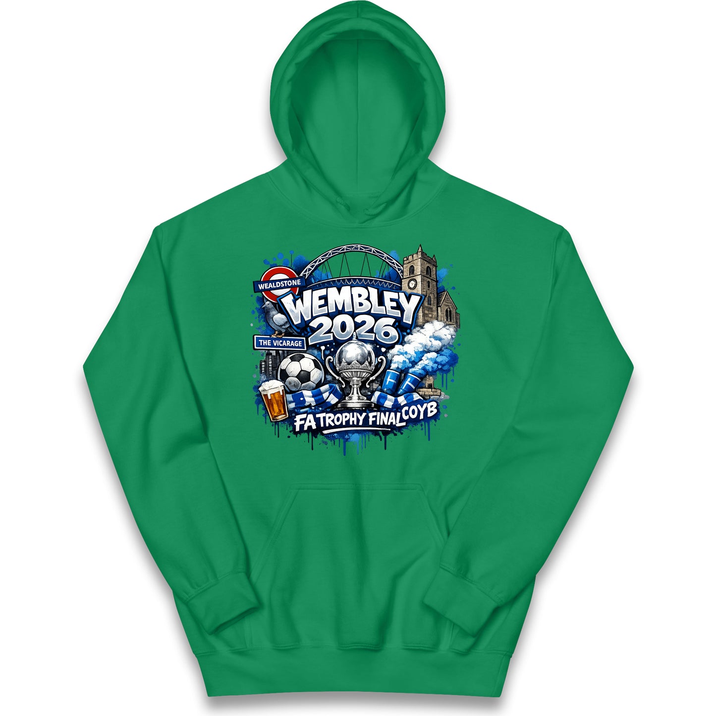 Wealdstone FA Trophy Final Wembley 2026 Kids Hoodie