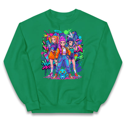 Demon Hunters Kids Jumper