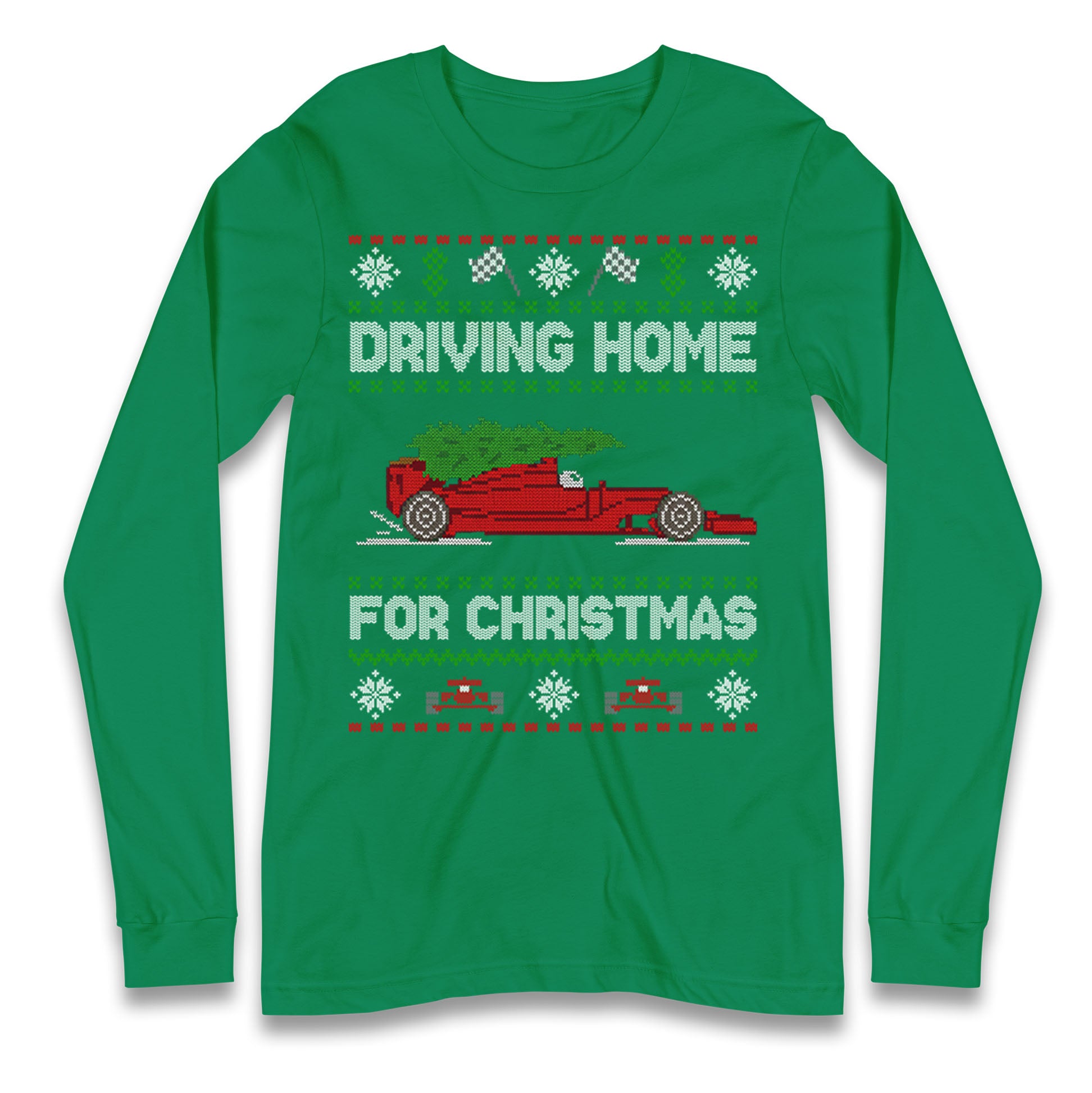 F1 Christmas Longsleeve T Shirt