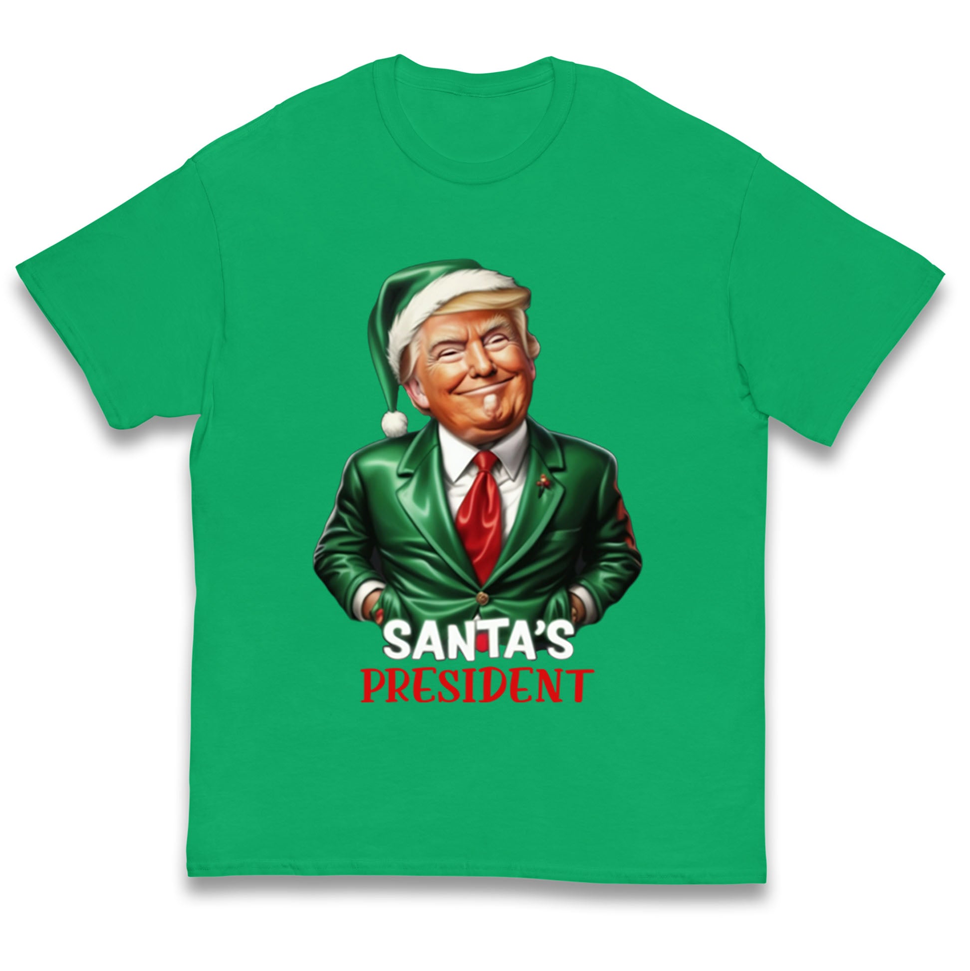 Donald Trump Christmas Kids T Shirt