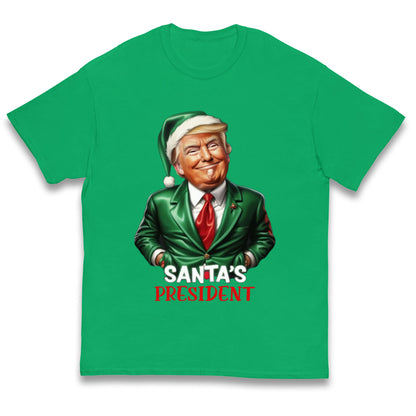 Donald Trump Christmas Kids T Shirt