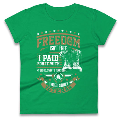 Usa Army Ladies T Shirt 