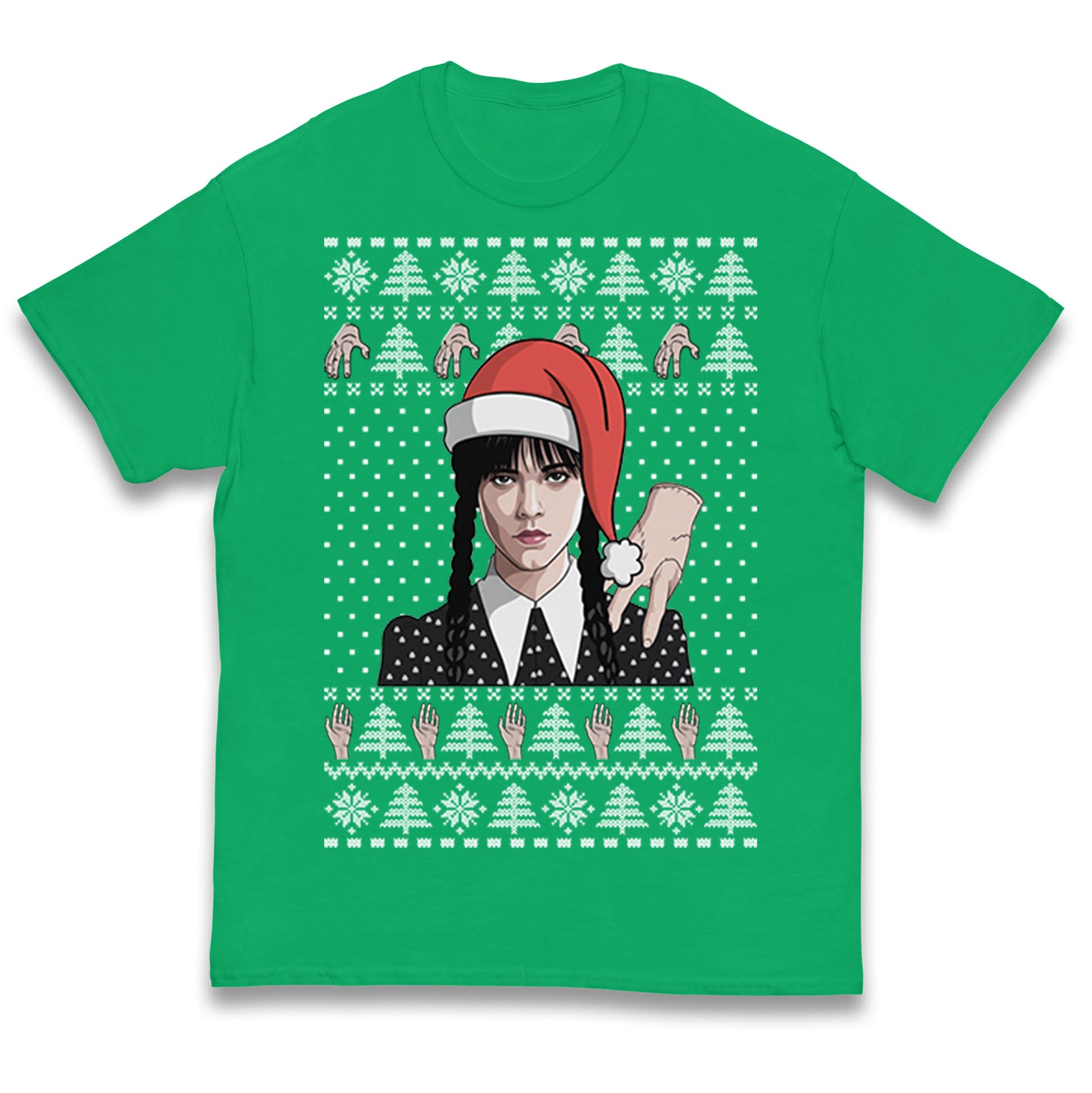 Wedensday Christmas Kids T Shirt