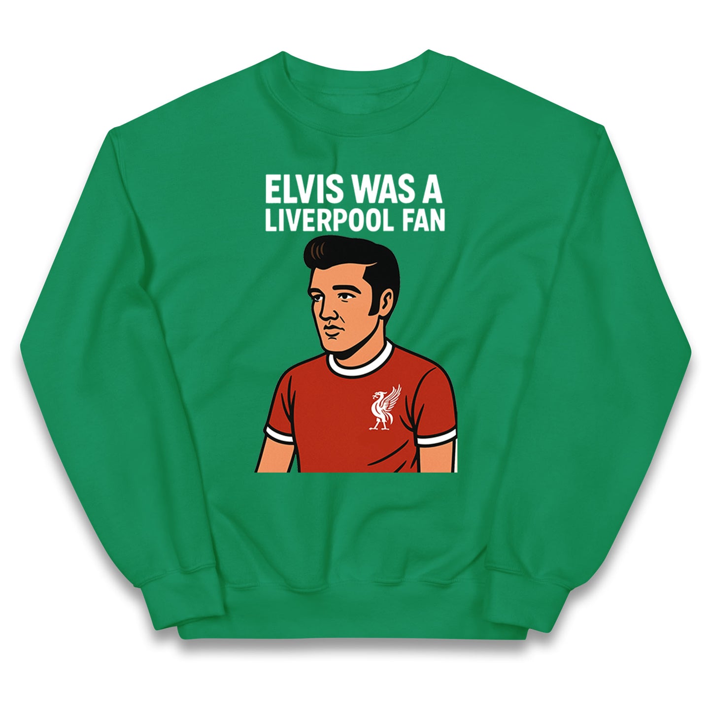 Elvis Presley Liverpool Football Kids Jumper