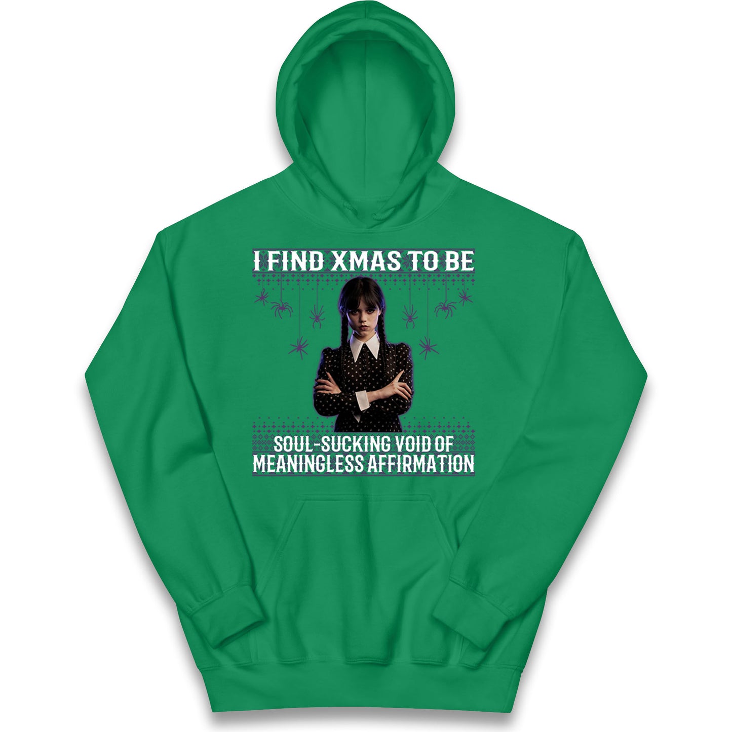 Wednesday Christmas Kids Hoodie