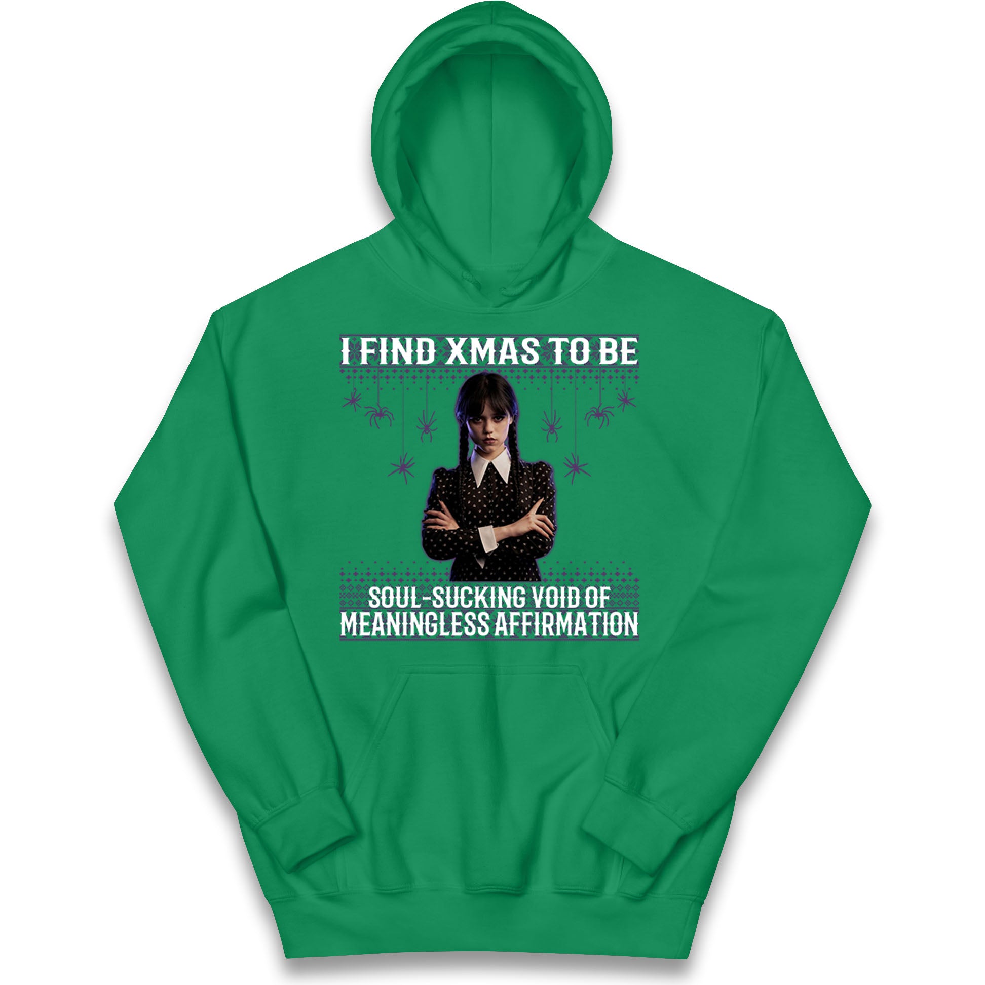 Wednesday Christmas Kids Hoodie