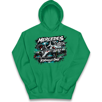 Mercedes F1 Kids Hoodie