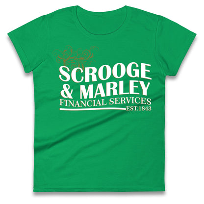scrooge marley christmas womens top