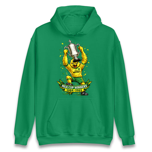 Norwich City Milk Cup Winners Hoodie