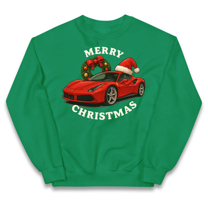Ferrari Christmas Kids Jumper