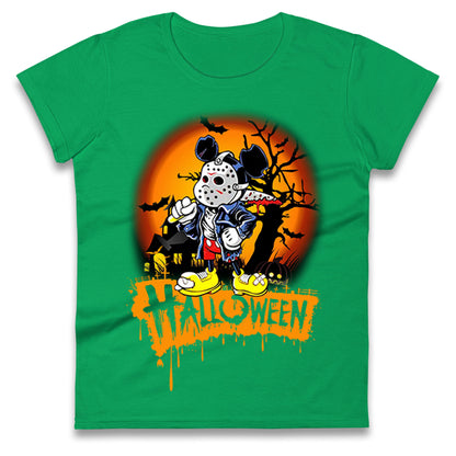Mickey Mouse Haunted Halloween t shirt
