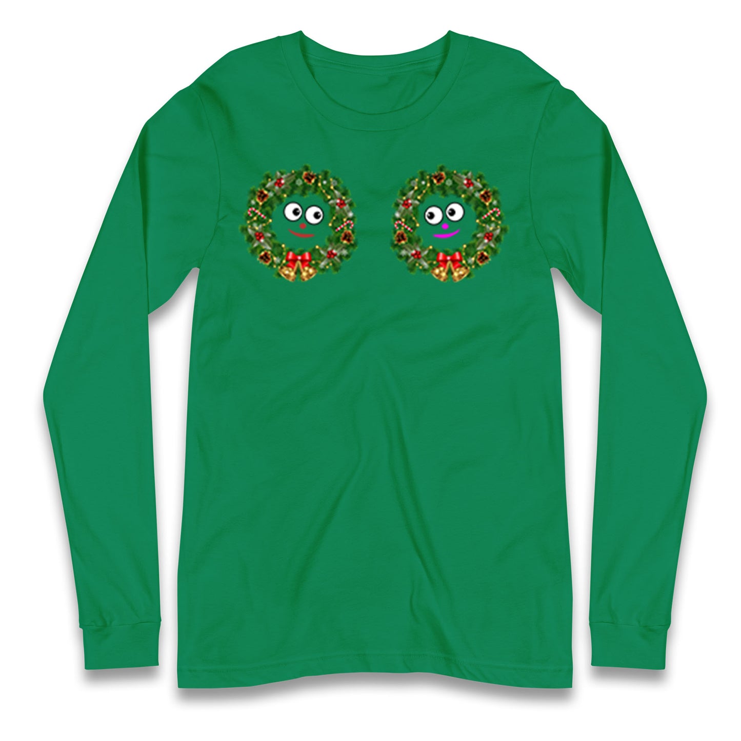 Christmas Decoration Rings Smiley Funny T Shirt