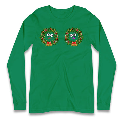 Christmas Decoration Rings Smiley Funny T Shirt