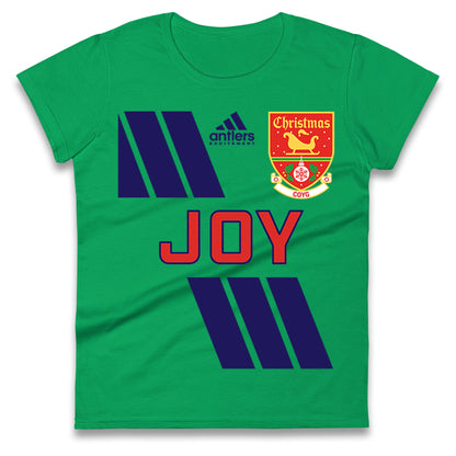 Classic Arsenal Christmas Ladies T Shirt