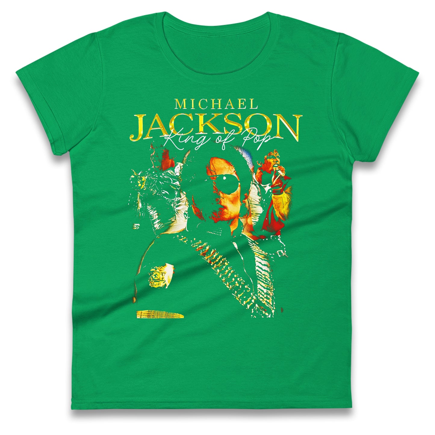 King Of Pop Ladies T Shirt