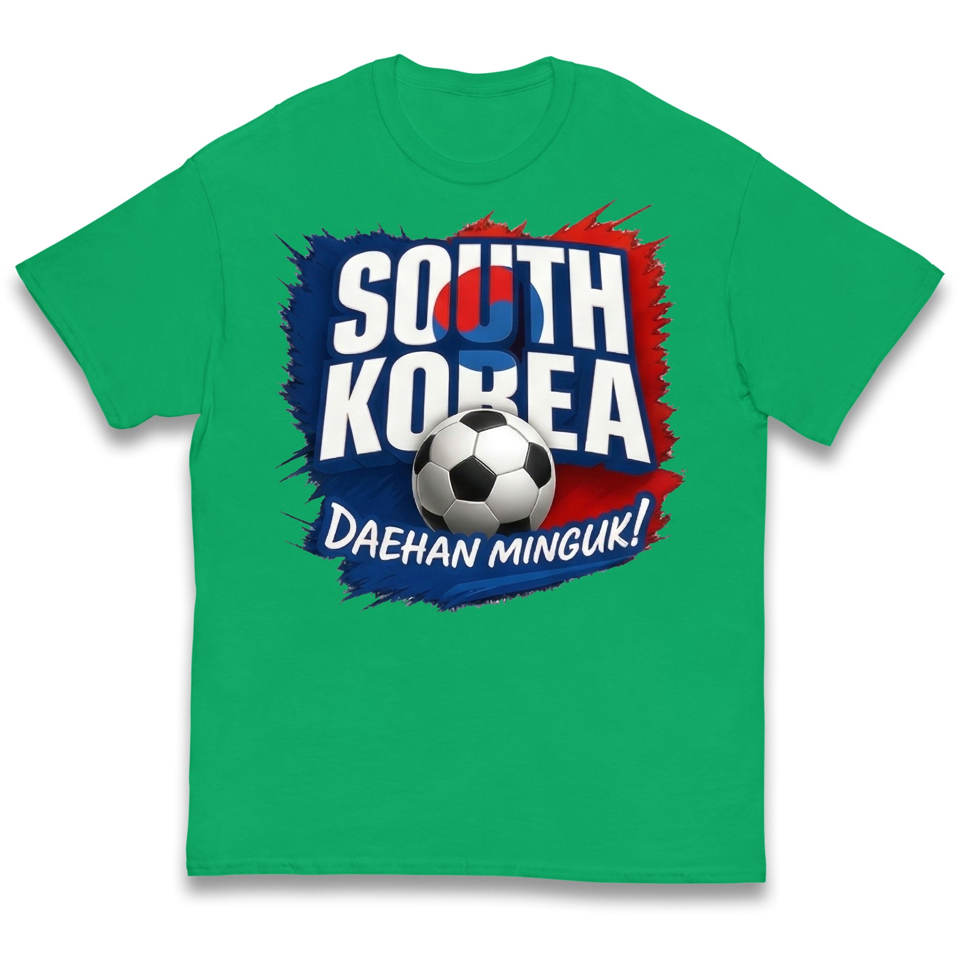 South Korea Football Kids T Shirt