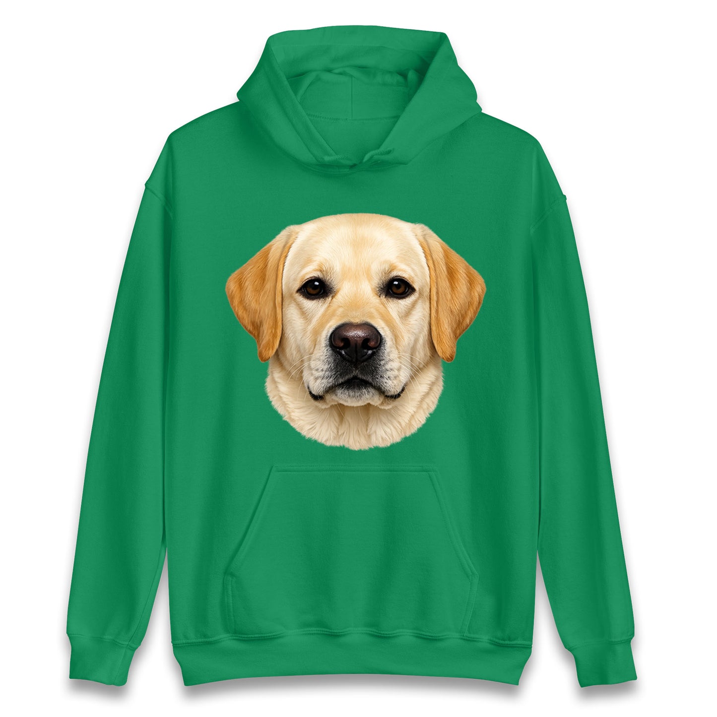 Labrador Dog Face Hoodie