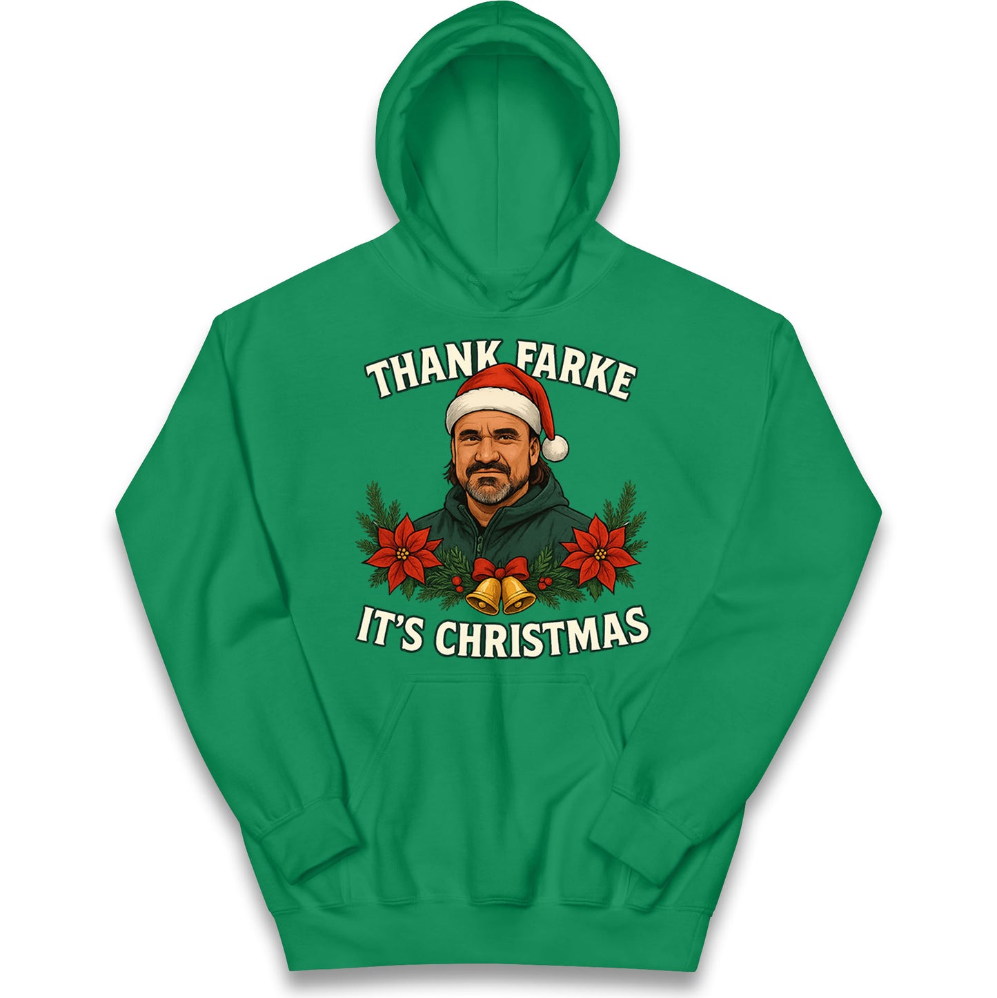 Leeds Utd Christmas Kids Hoodie