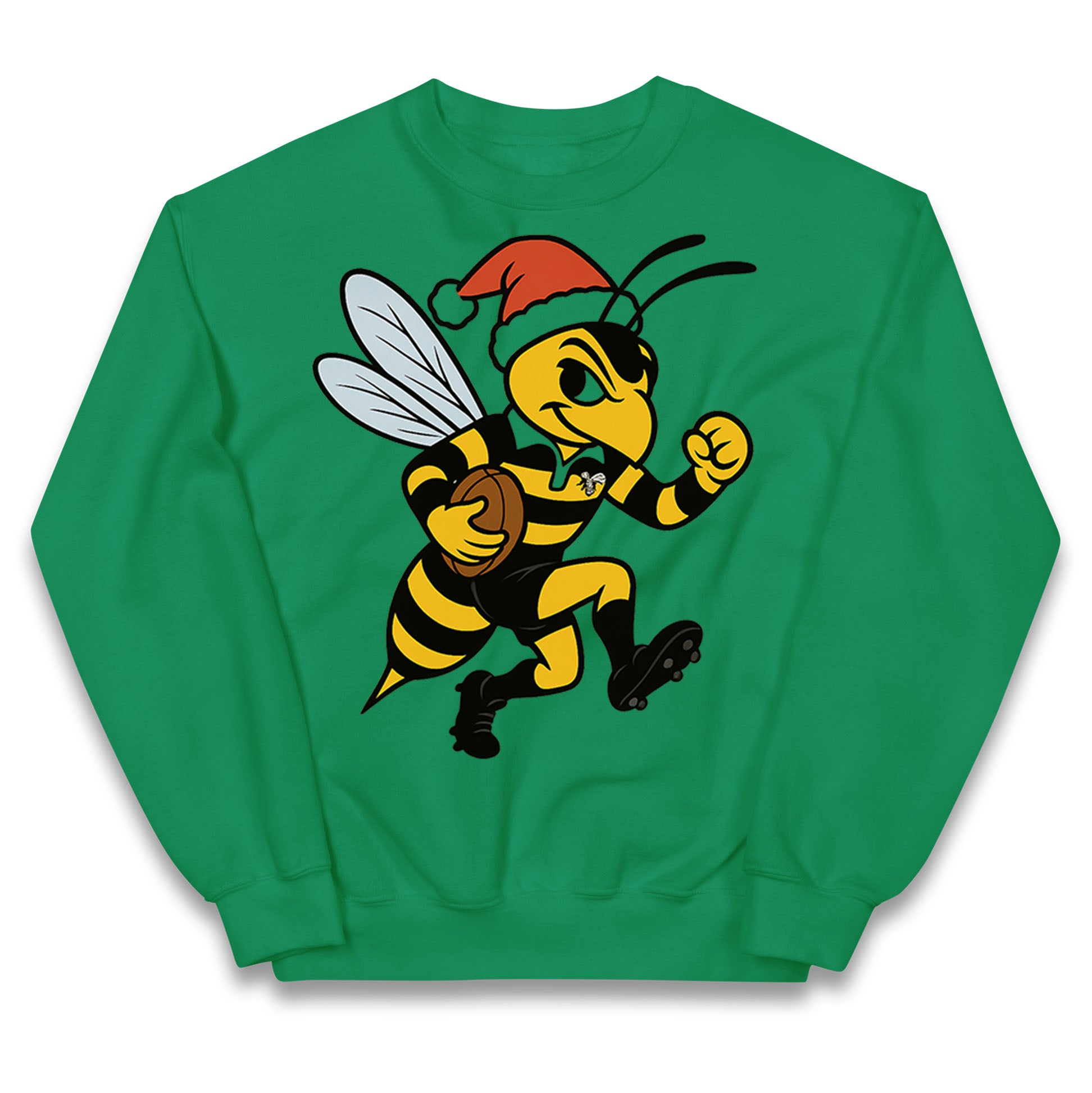 Wasps Rugby Christmas Kids Jumper