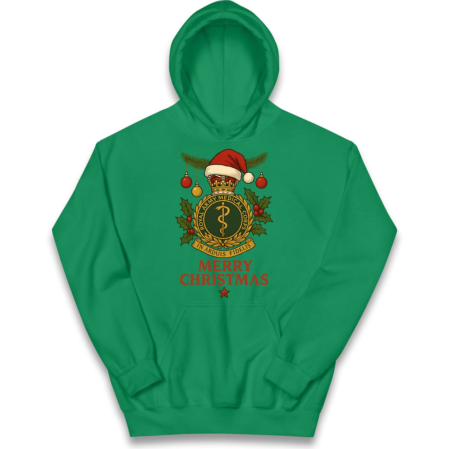Royal Army Medical Corps Christmas Kids Hoodie