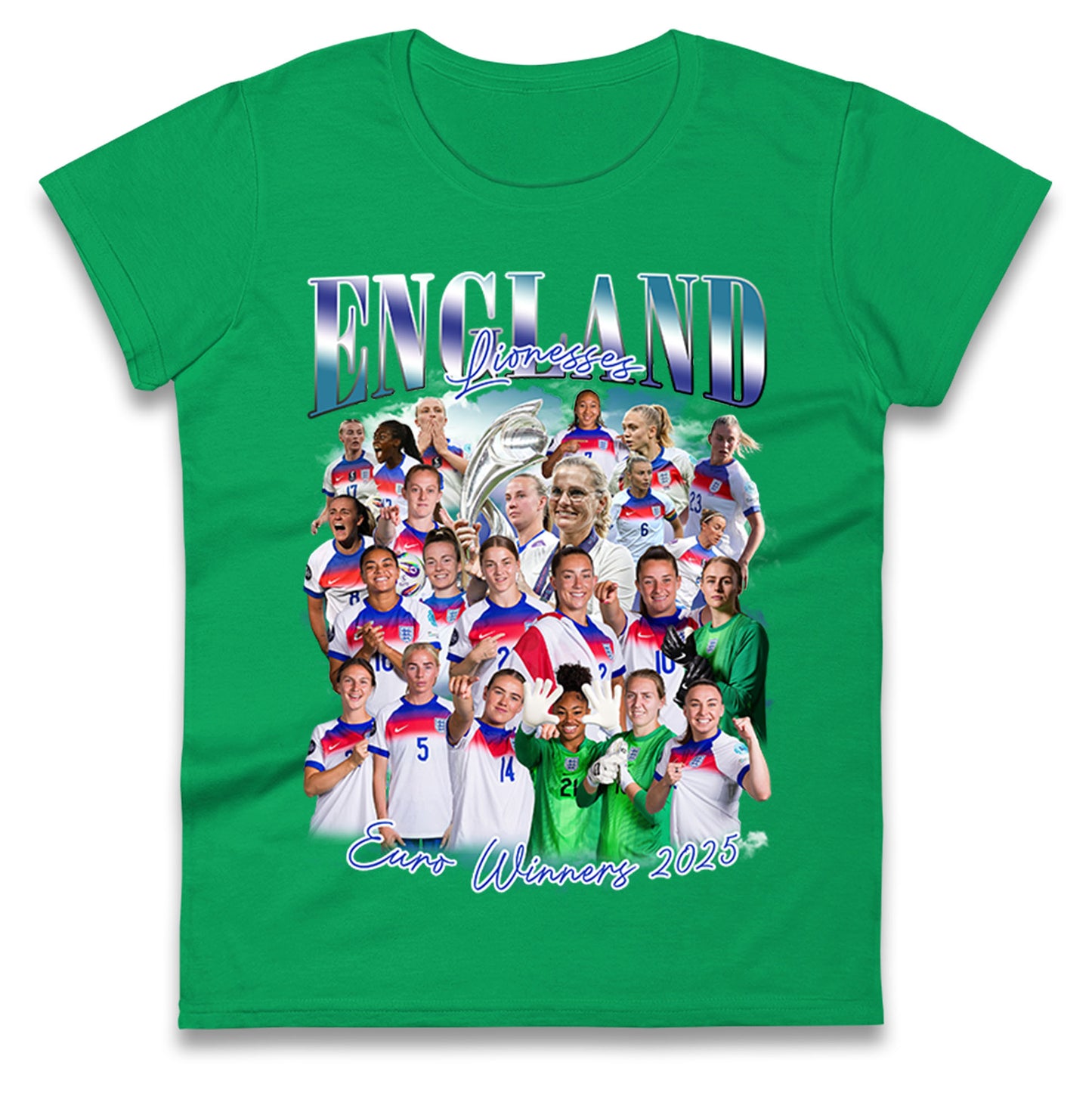 Englands Women Euro Winners 2025 Ladies Shirt