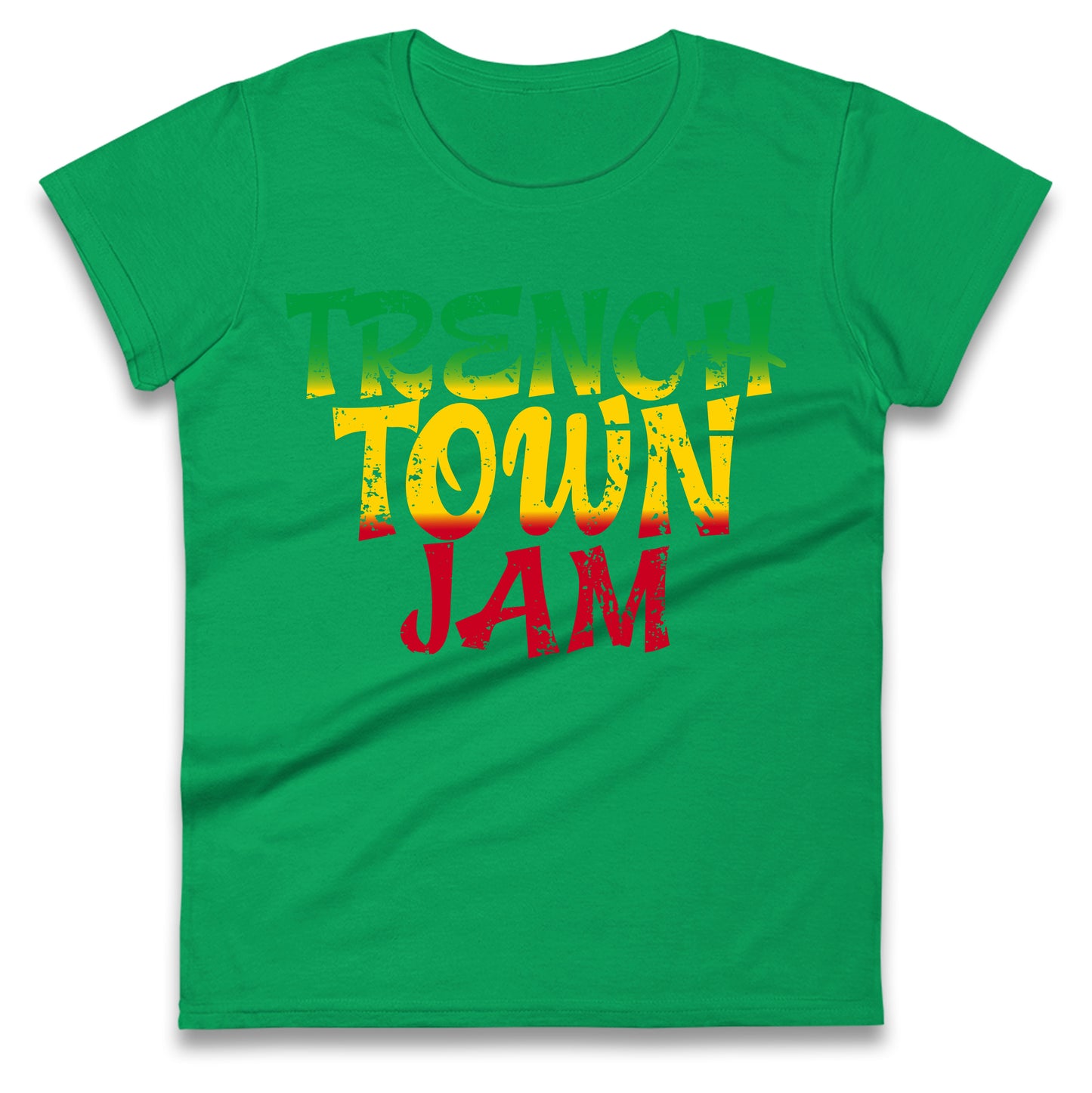 Trench Town Jamaica  Ladies T Shirt