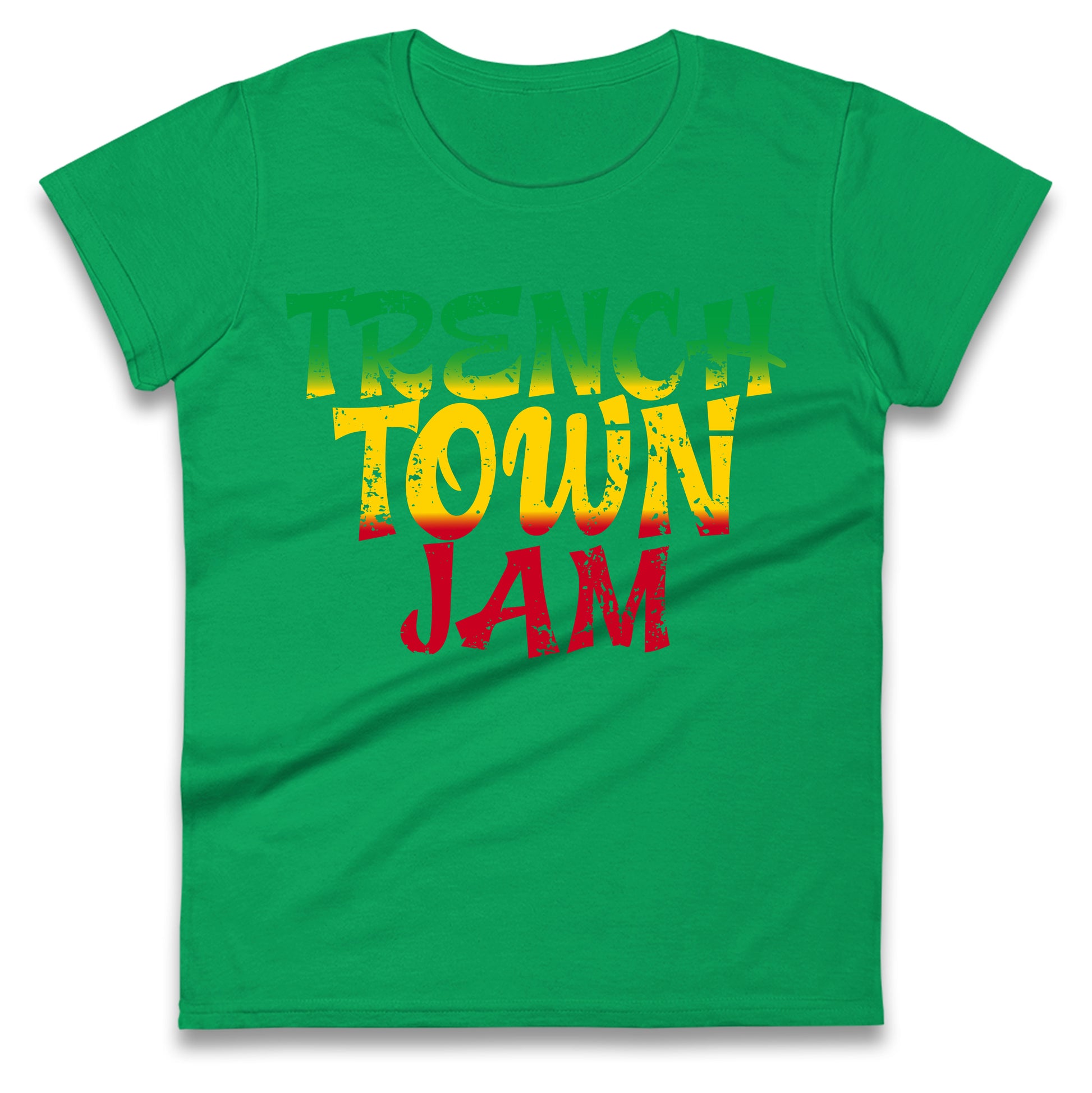 Trench Town Jamaica  Ladies T Shirt