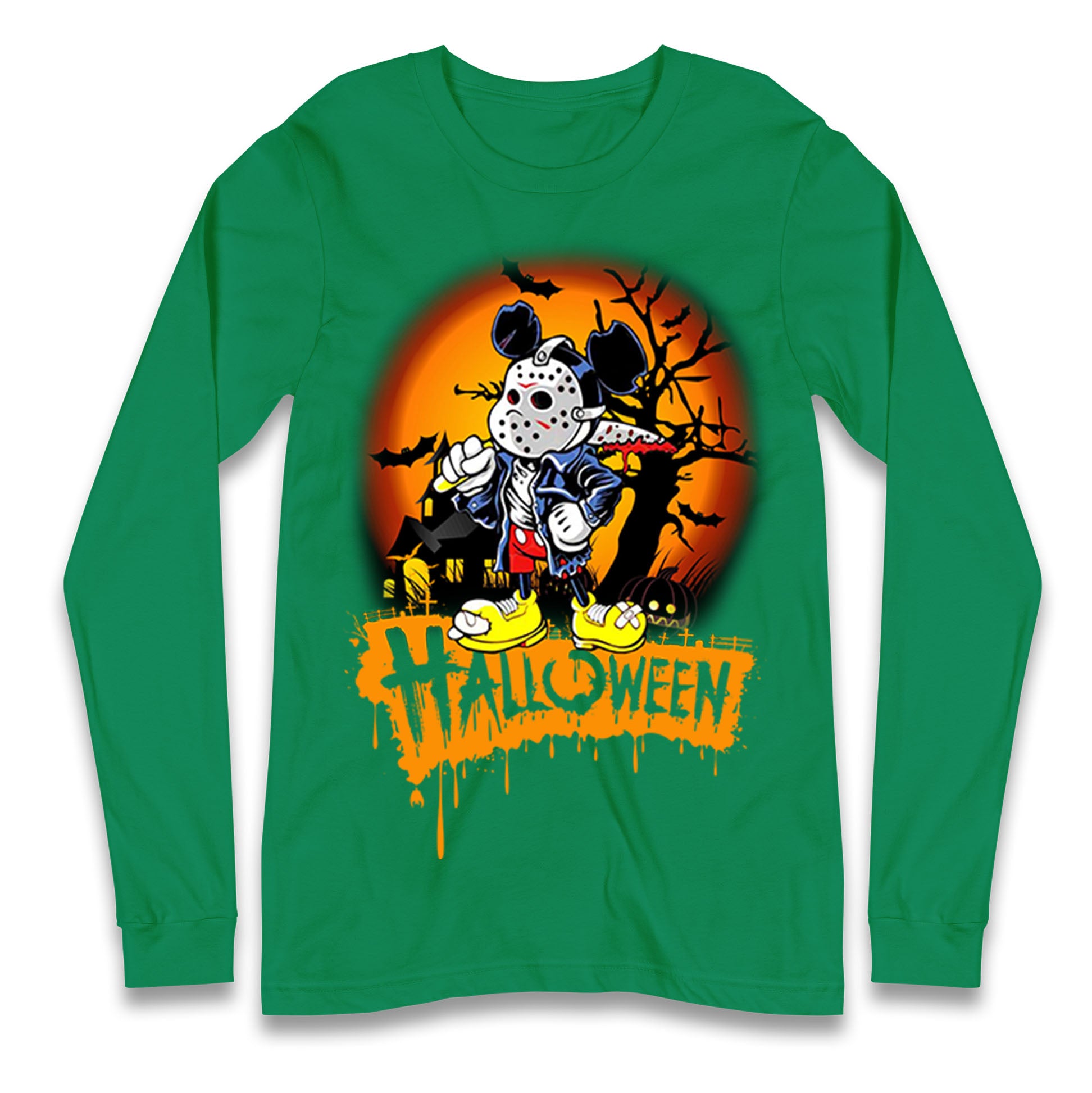 Mickey Mouse Haunted Halloween T Shirt

