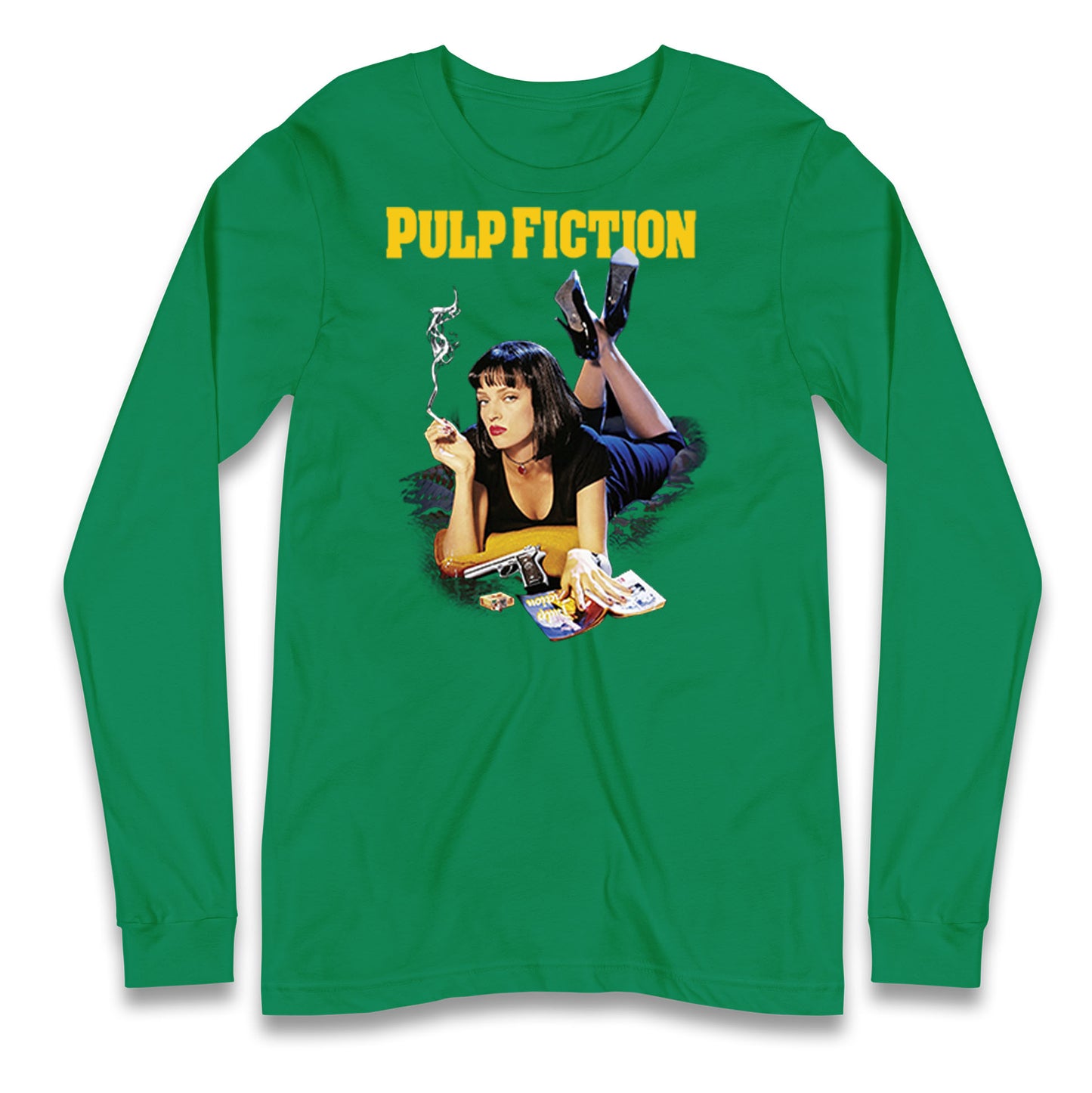 Uma Thurman Pulp Fiction Longsleeve T Shirt