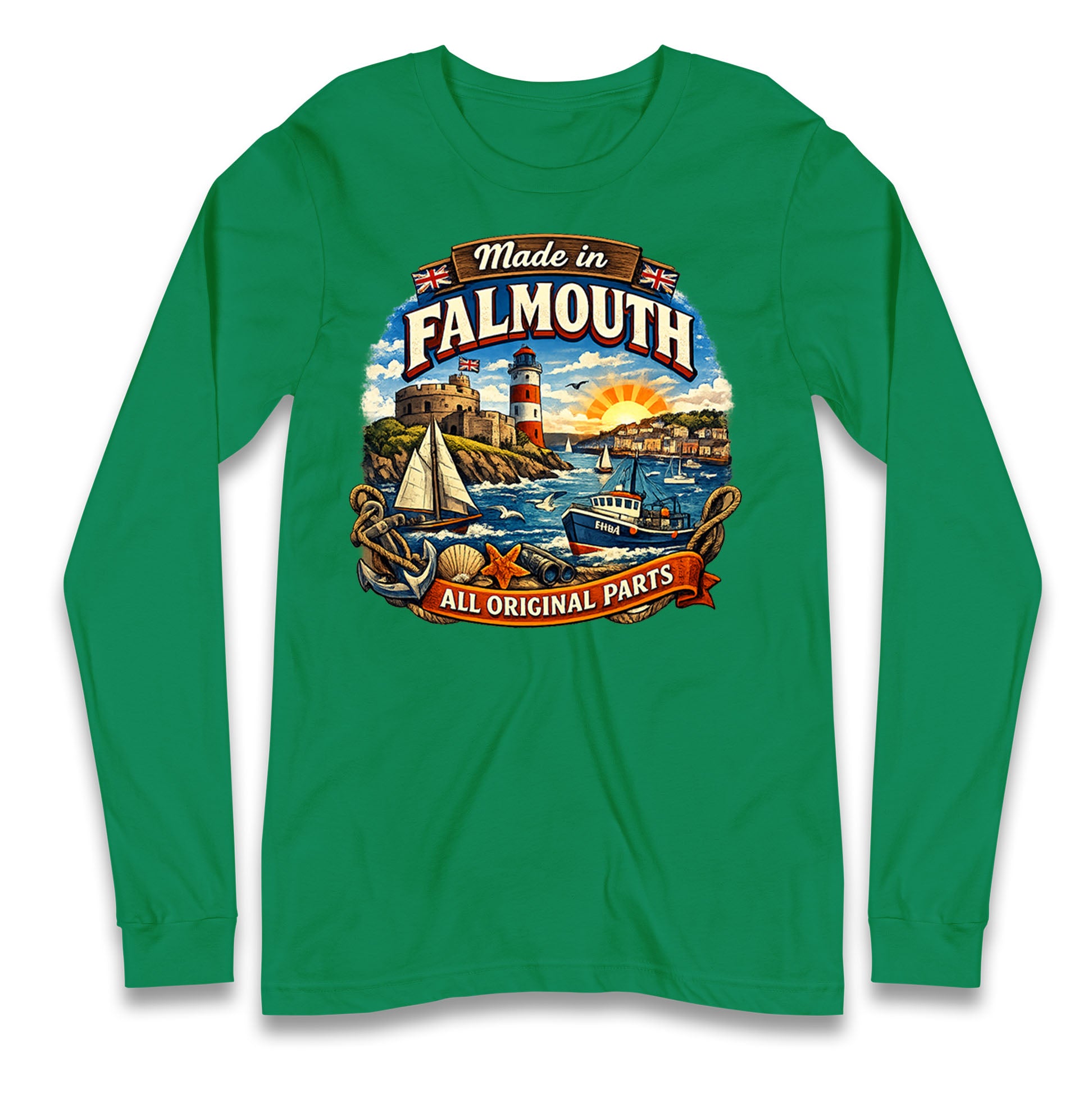 Made In Falmouth All Original Parts Longsleeve T Shirt