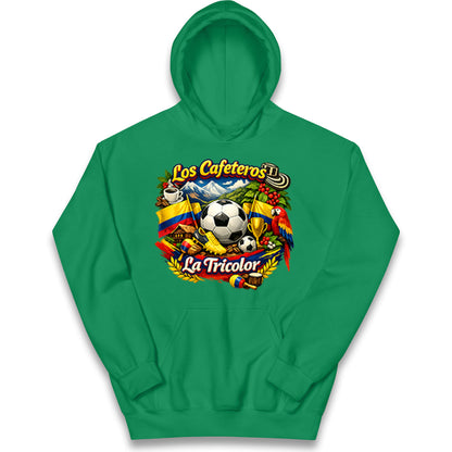 Colombia Football Kids Hoodie