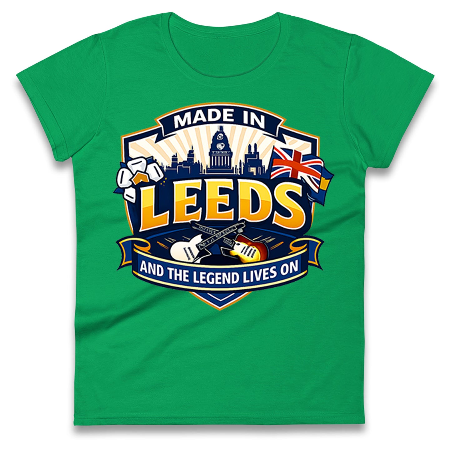 Made In Leeds Ladies T Shirt