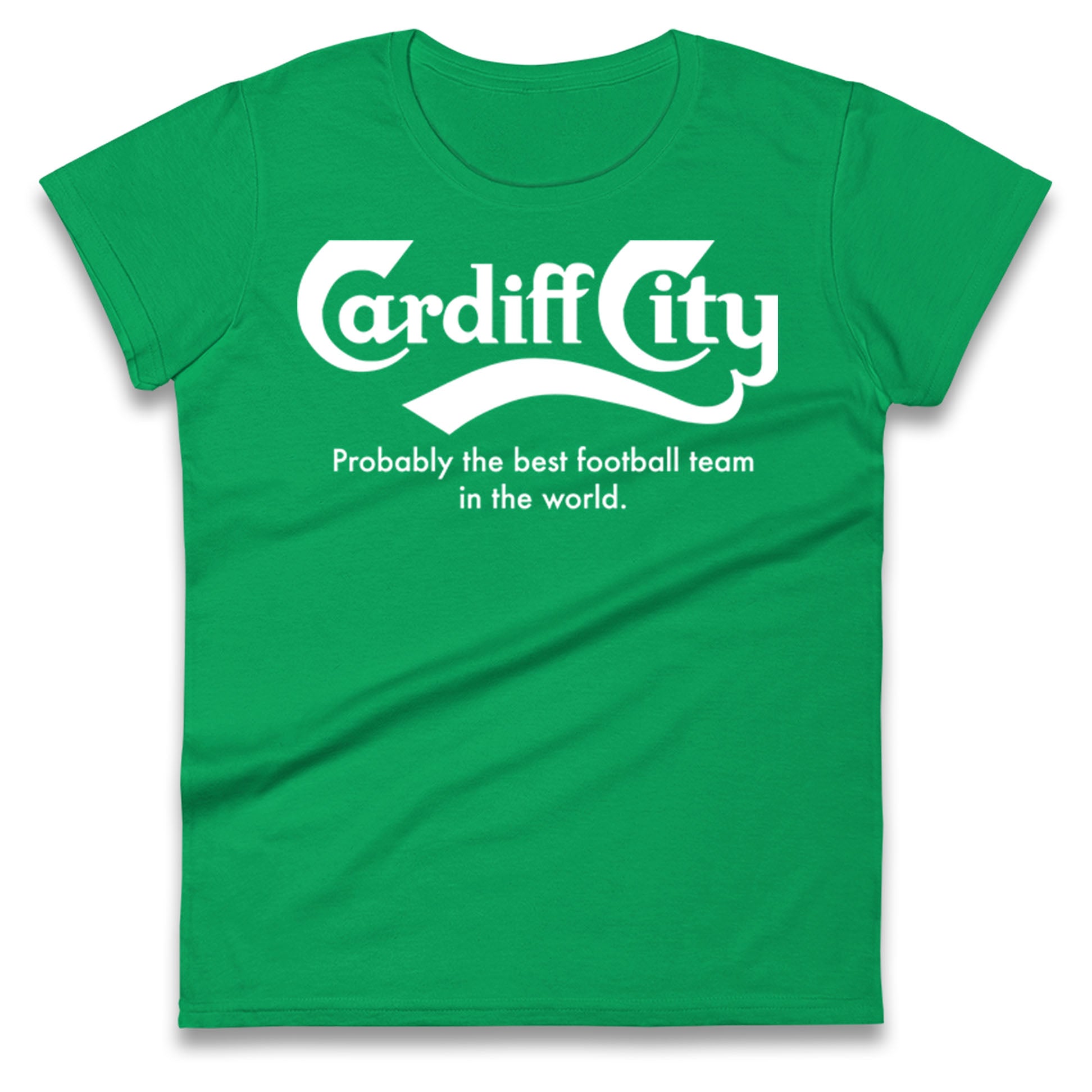 Cardiff City FC Football Ladies T Shirt 