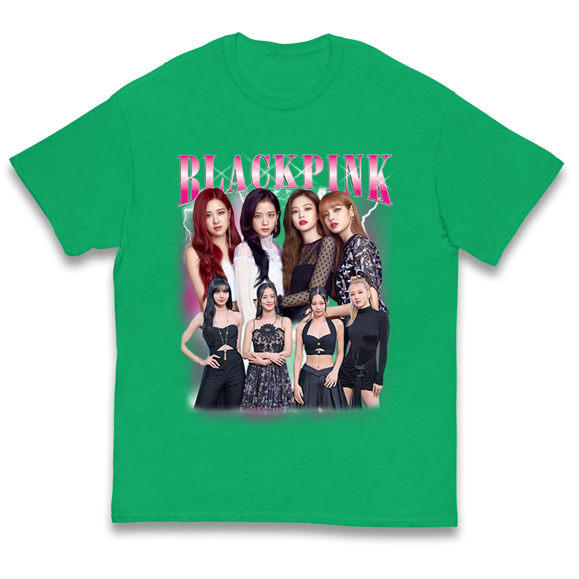 Black Pink Kids T Shirt