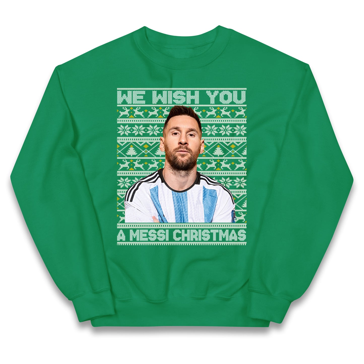 lionel messi christmas jumper