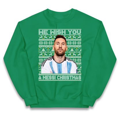 lionel messi christmas jumper