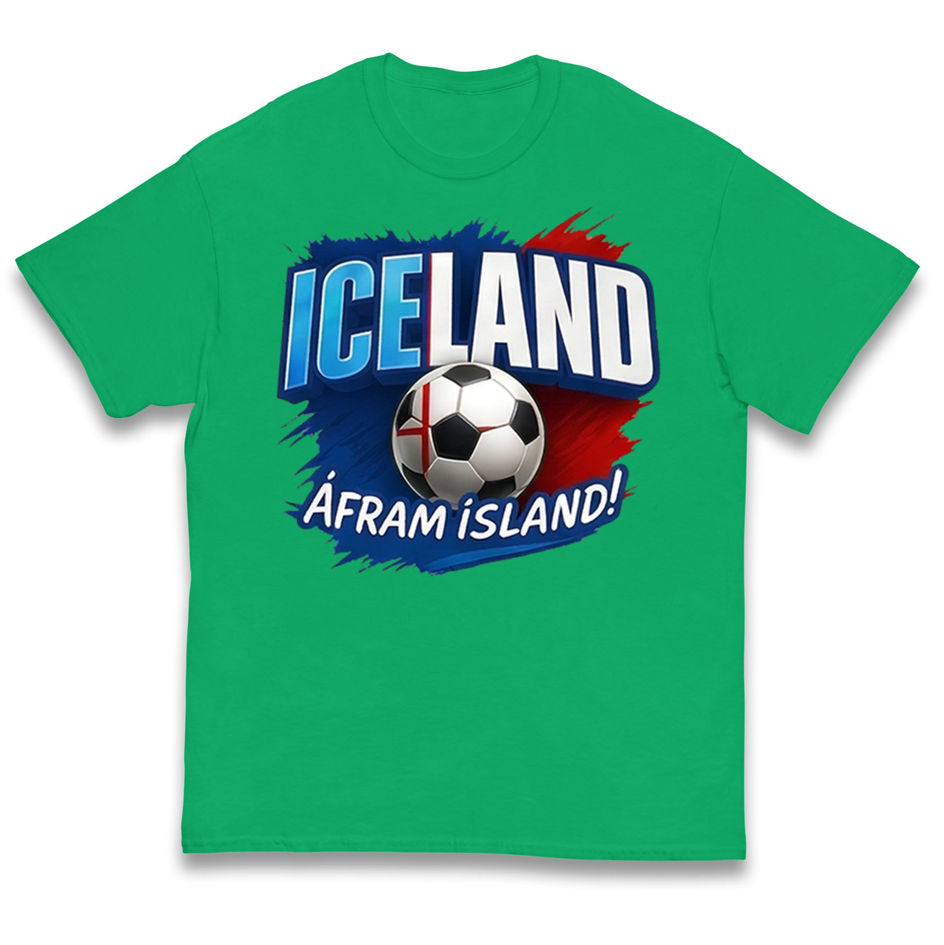 Iceland Retro World Cup Kids T Shirt