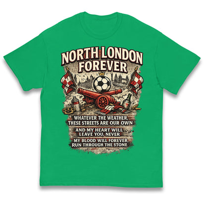Arsenal North London Forever Kids T Shirt