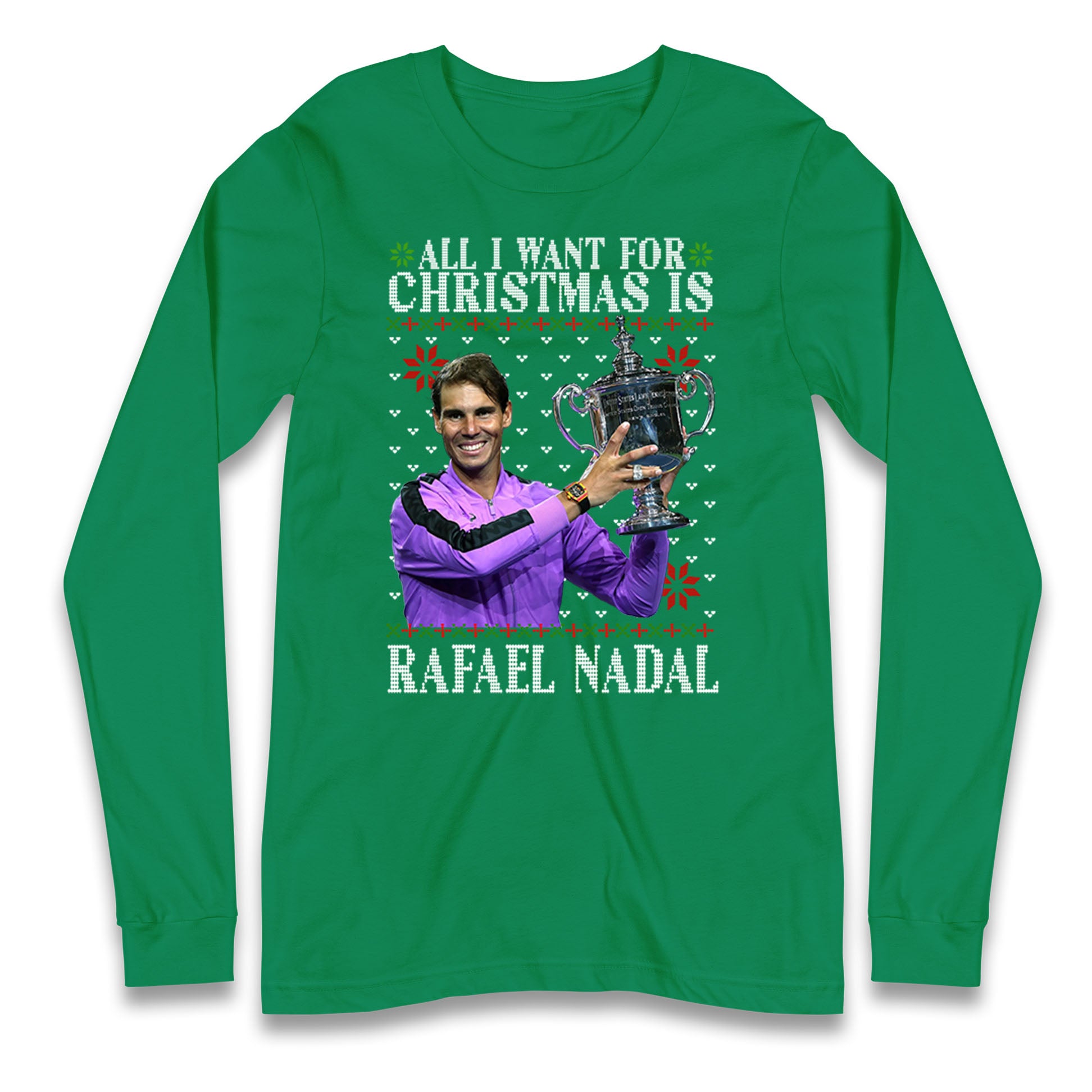 rafael nadal long sleeve t-shirt