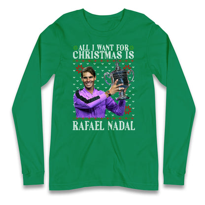 rafael nadal long sleeve t-shirt