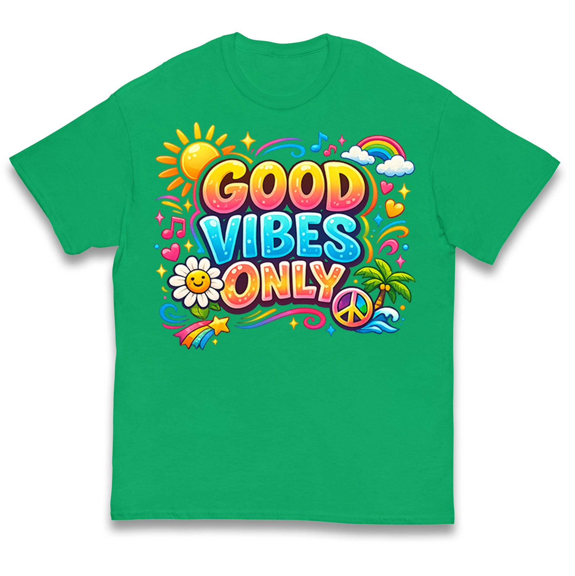 Good Vibes Only Kids T Shirt 