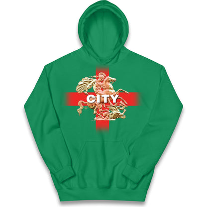 City St George & The Dragon Kids Hoodie