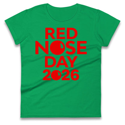 Red Nose Day 2026 Ladies T Shirt