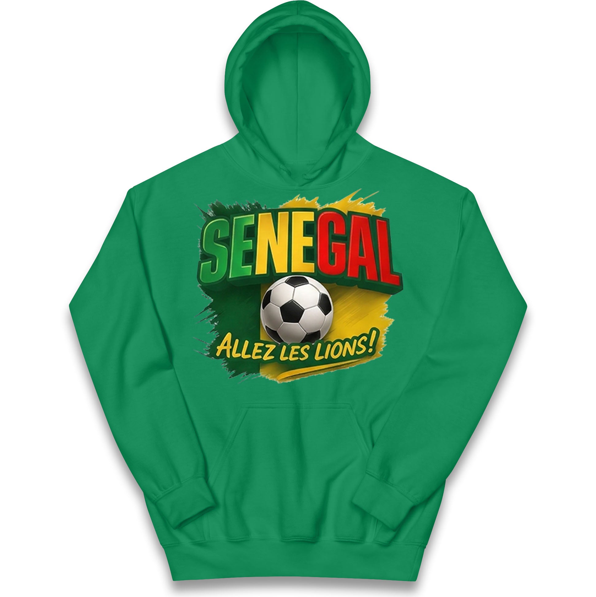 Senegal Retro World Cup Kids Hoodie