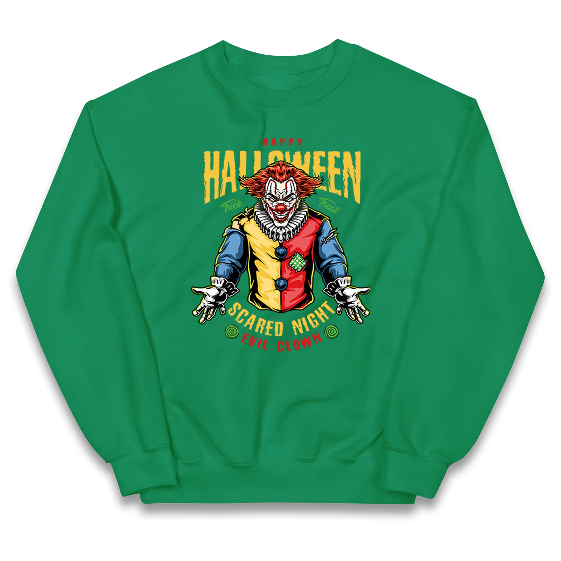 Halloween Clown Kids Jumper