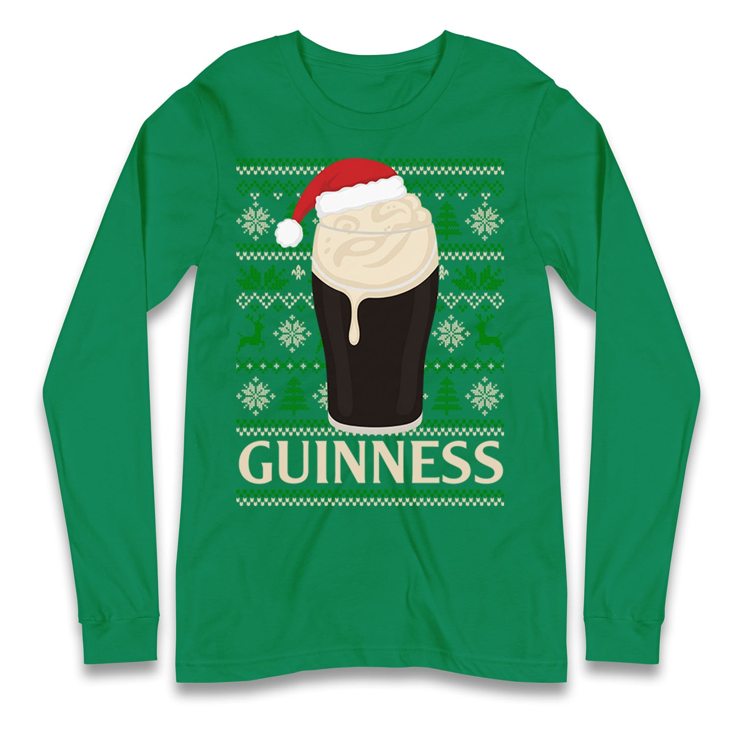 Guinness Christmas Longsleeve T Shirt
