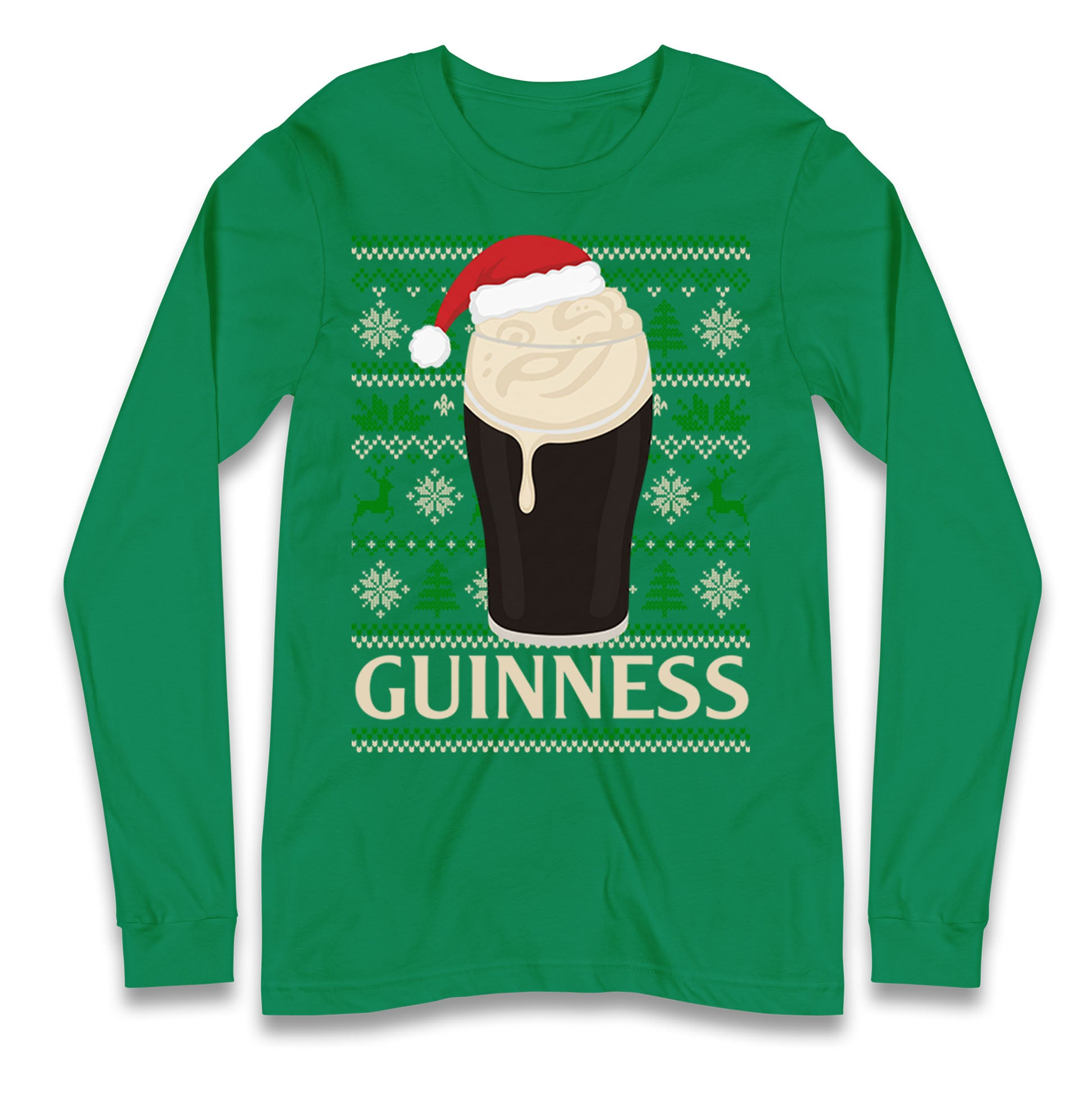 Guinness Christmas Longsleeve T Shirt