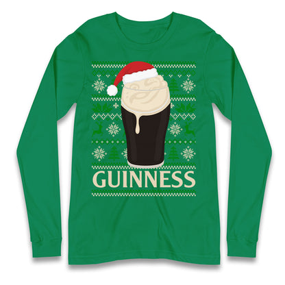 Guinness Christmas Longsleeve T Shirt