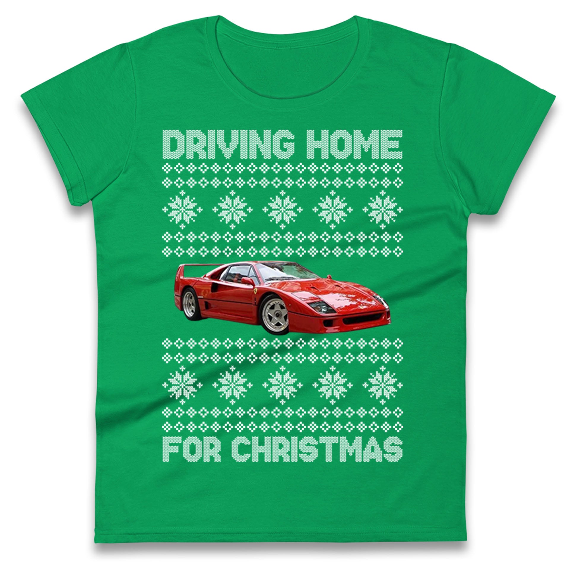 Formula 1 Christmas Ladies T Shirt