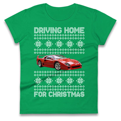 Formula 1 Christmas Ladies T Shirt